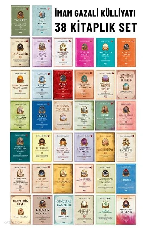 İmam-ı Gazali Külliyatı - 38 Kitap Seti
