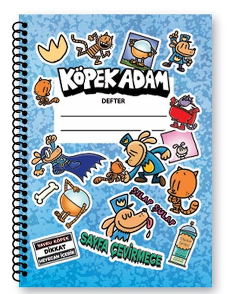 Köpek Adam Kareli Defter 4