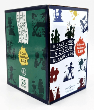 Kısaltılmış İş Çocuk Klasikleri 2. Set (Kutulu 25 Kitap)