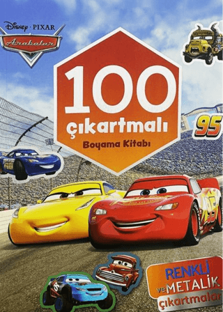 Disney Arabalar 100 Çıkartmalı Boyama Kitabı