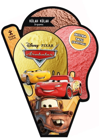 Disney Arabalar - Külah Külah Boyama