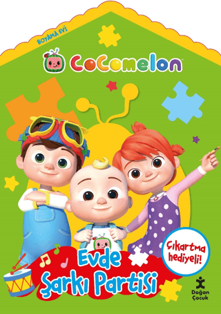 Evde Şarkı Partisi - Cocomelon Boyama Evi