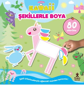 Sevimliler Kawaii Şekillerle Boya