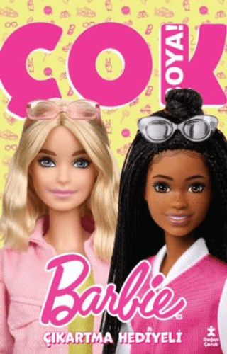 Barbie Çok Boya Çıkartmalı Dev Boyama Kitabı