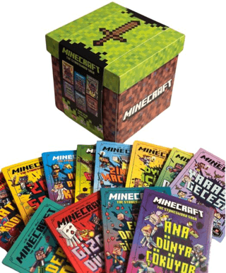 Mega Minecraft Küpü 12 Kitap Set