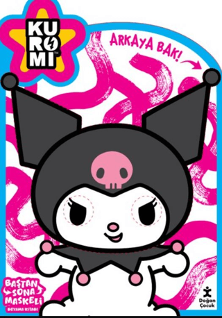 Kuromi - Baştan Sona Maskeli Boyama Kitabı