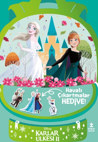Disney Karlar Ülkesi - Parıltılı Tatil Çantam Etkinlik ve Boyama Kitabı