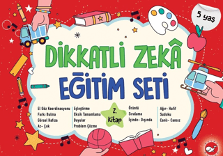 Dikkatli Zeka Eğitim Seti 2. Kitap - 5 Yaş
