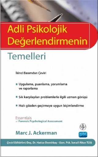 Adli Psikolojik Değerlendirmenin Temelleri