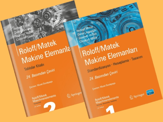 Roloff/Matek Makine Elemanları - Standardizasyon, Hesaplama, Tasarım (2 Cilt)