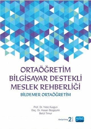 Ortaöğretim Bilgisayar Destekli Meslek Rehberliği - Bildemer Ortaöğretim + CD İlaveli