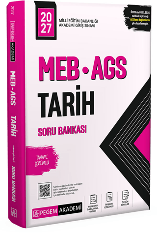2027 MEB AGS Soru Bankası Tamamı Çözümlü Tarih