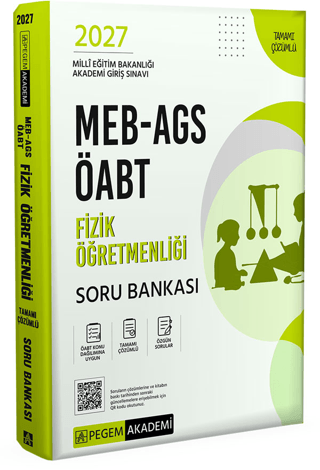 2027 MEB AGS ÖABT Fizik Öğretmenliği Tamamı Çözümlü Soru Bankası