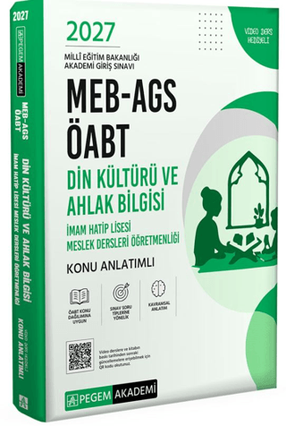 2027 MEB-AGS ÖABT Din Kültürü ve Ahlak Bilgisi Öğretmenliği Konu Anlatımlı