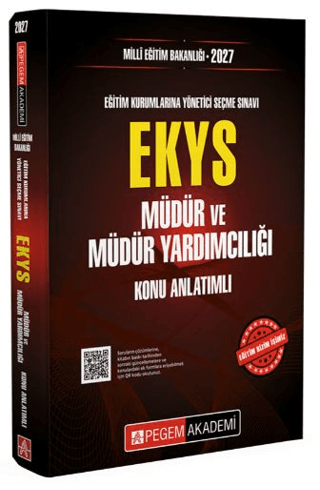 2027 EKYS MEB Müdür ve Müdür Yardımcılığı Konu Anlatımlı