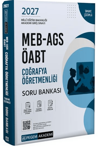 2027 MEB-AGS ÖABT Coğrafya Öğretmenliği Soru Bankası