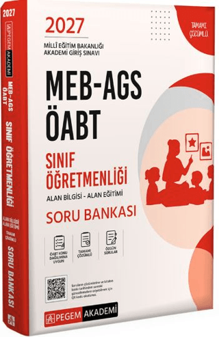 2027 MEB-AGS ÖABT Sınıf Öğretmenliği Alan Bilgisi - Alan Eğitimi Soru Bankası