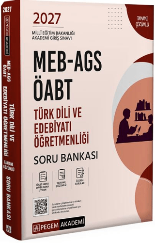 2027 MEB-AGS ÖABT Türk Dili ve Edebiyatı Öğretmenliği Soru Bankası
