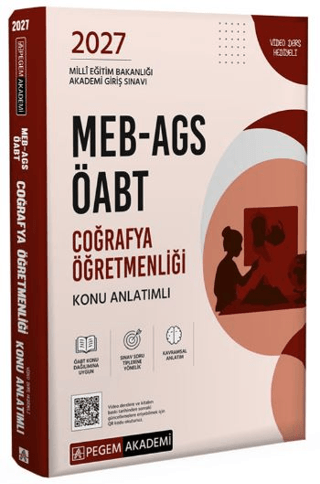 2027 MEB-AGS ÖABT Coğrafya Öğretmenliği Konu Anlatımlı