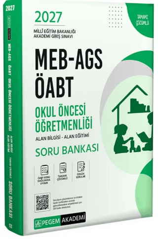2027 MEB-AGS ÖABT Okul Öncesi Öğretmenliği Soru Bankası
