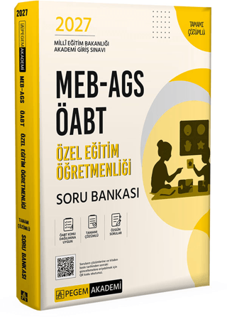 2027 MEB-AGS ÖABT Özel Eğitim Öğretmenliği Soru Bankası
