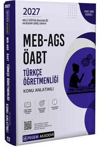 2027 MEB-AGS ÖABT Türkçe Öğretmenliği Konu Anlatımlı