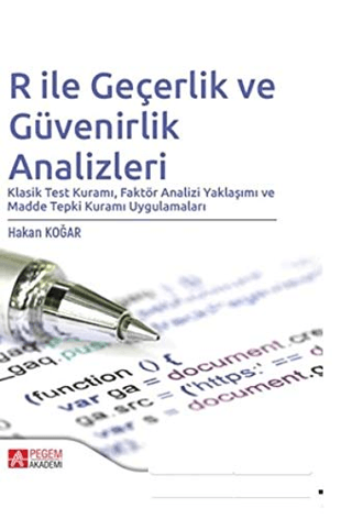 R ile Geçerlik ve Güvenirlik Analizleri