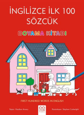 İngilizce İlk 100 Sözcük - First Hundred Words in English Boyama Kitabı