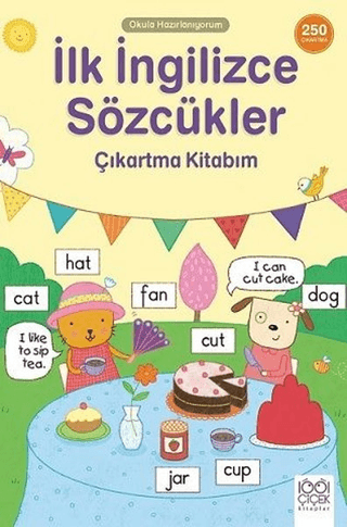 İlk İngilizce Sözcükler Çıkartma Kitabım - Okula Hazırlanıyorum