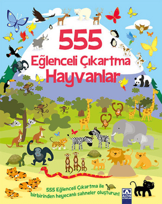 555 Eğlenceli Çıkartma - Hayvanlar