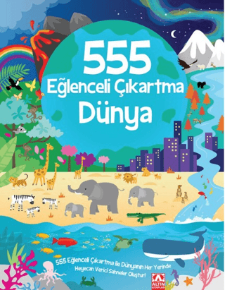 555 Eğlenceli Çıkartma - Dünya