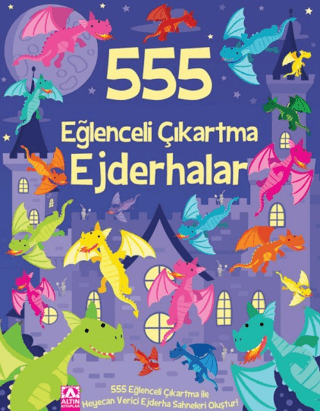 555 Eğlenceli Çıkartma - Ejderhalar