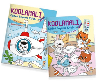 Kodlamalı Eğitici Boyama Kitabı 4-5 Yaş (2 Kitap Takım)