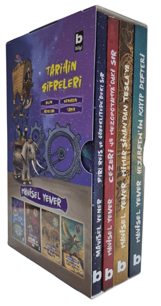 Tarihin Şifreleri Serisi (4 Kitap Kutulu Set)