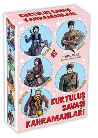 Kurtuluş Savaşı Kahramanları Seti (5 Kitap Takım)