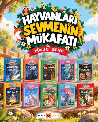 Hayvanları Sevmenin Mükafatı Serisi (10 Kitap Takım)
