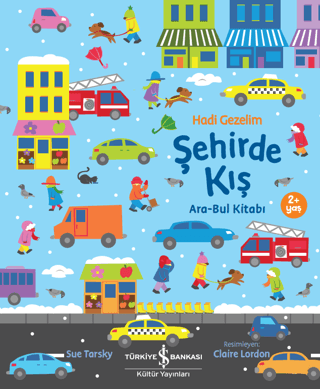 Hadi Gezelim Şehirde Kış Ara-Bul Kitabı