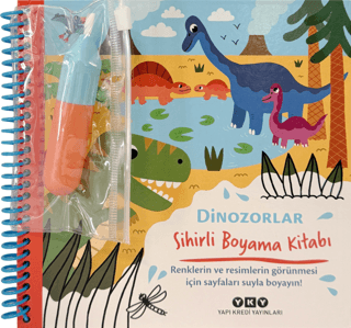 Sihirli Boyama Kitabı - Dinozorlar