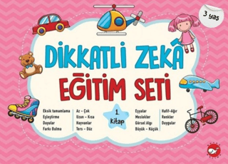 Dikkatli Zeka Eğitim Seti 1. Kitap (3 Yaş)