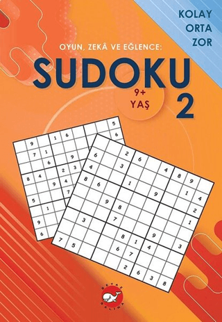 Sudoku 2 - Oyun, Zeka ve Eğlence: Kolay Orta Zor