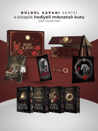 Bülbül Kapanı Serisi - Hediyeli Yan Boyamalı Mıknatıslı Kutu (Ciltli)