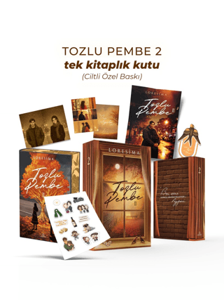 Tozlu Pembe 2 - Tek Kitaplık Kutu Yan Boyamalı (Ciltli)