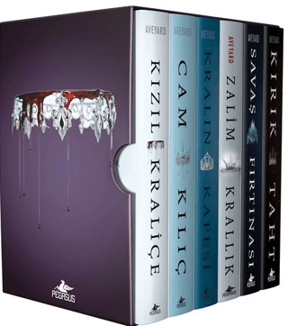 Kızıl Kraliçe Serisi Kutulu Özel Set (6 Kitap) (Ciltli)