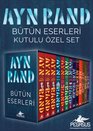 Ayn Rand Bütün Eserleri Kutulu Özel Set (13 Kitap )