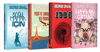 George Orwell Seti - 4 Kitap Takım
