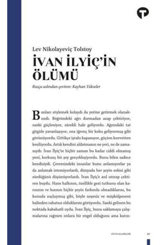 İvan İlyiç’in Ölümü