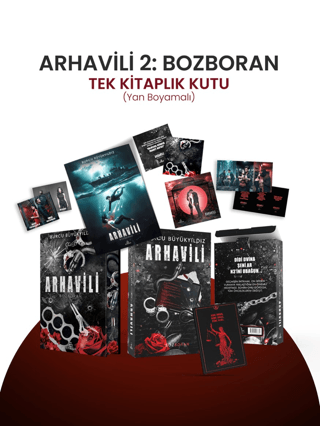 Arhavili 2: Bozboran - Tek Kitaplık Kutu Yan Boyamalı