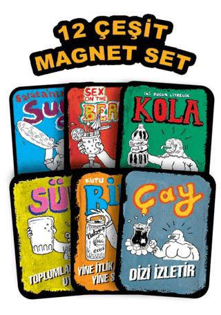 Umut Sarıkaya 12'li Magnet Set