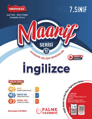7. Sınıf Maarif İngilizce Akademik Gelişim Denemeleri (42 Fasikül)