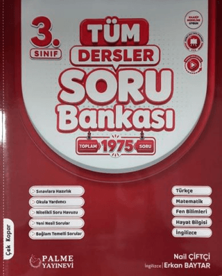 3. Sınıf Tüm Dersler Soru Bankası Kitabı